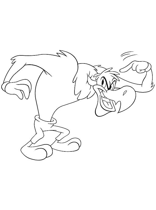 Woody Woodpecker kolorowanki